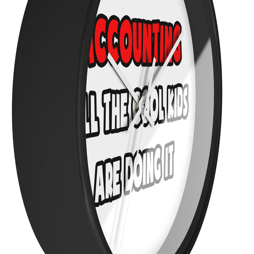 Funny Accountant Shirts and Gifts - Wall Clock