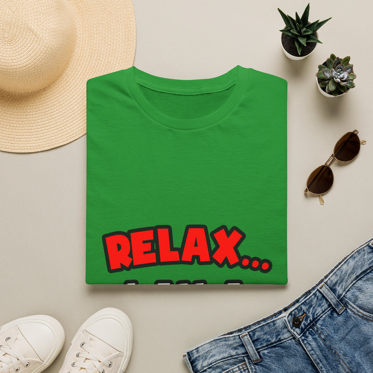 Relax ... I Am A Nurse - Unisex Softstyle T-Shirt
