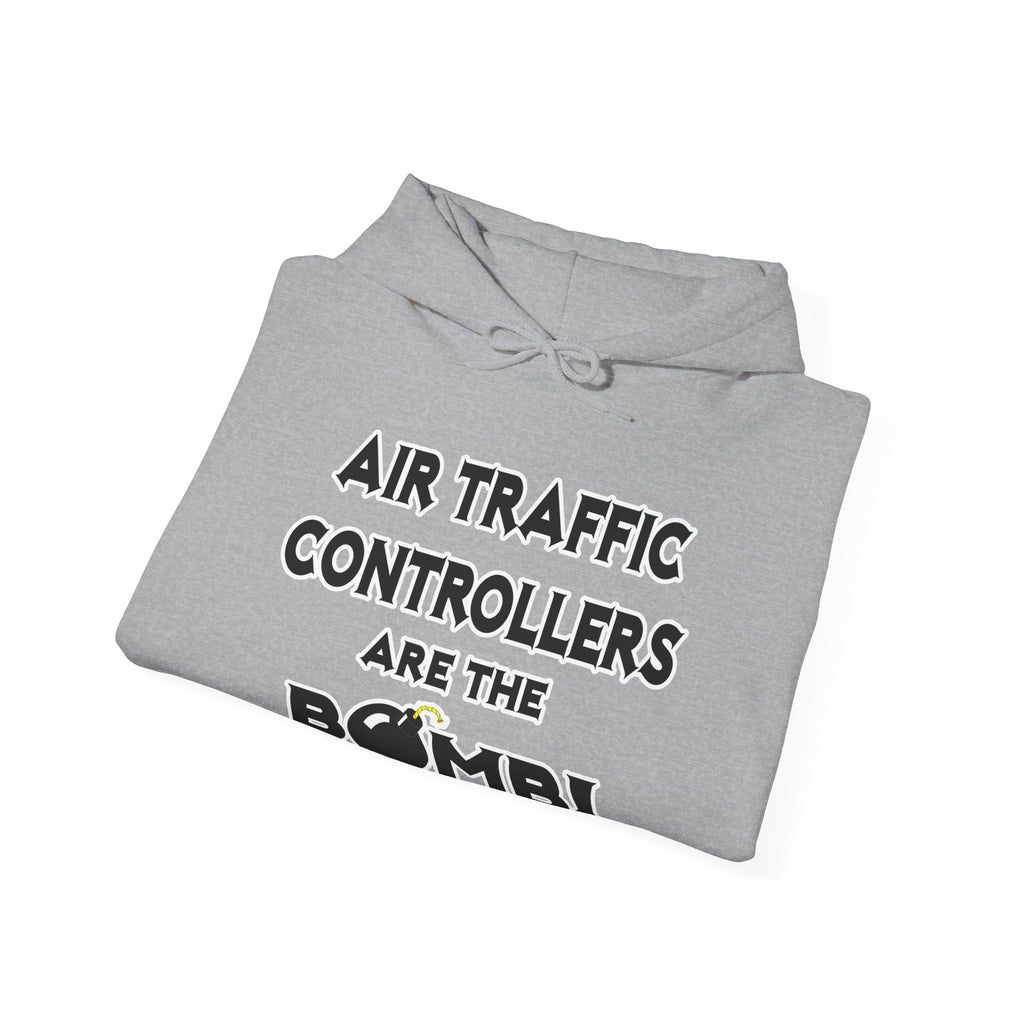 Air Traffic Controllers Are The Bomb! - Unisex Heavy Blend™ Hooded Sweatshirt