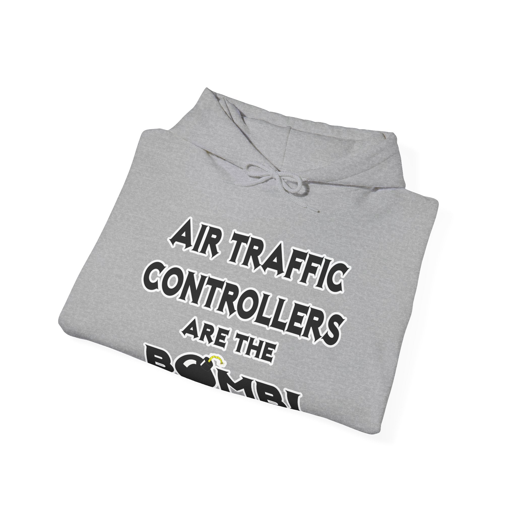 Air Traffic Controllers Are The Bomb! - Unisex Heavy Blend™ Hooded Sweatshirt