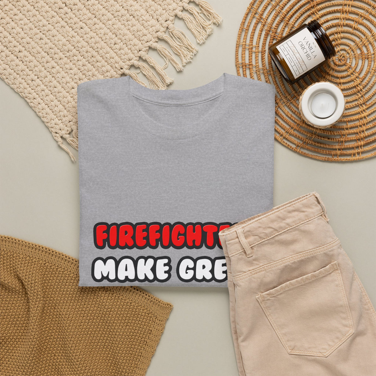 Firefighters Make Great Lovers - Unisex Heavy Cotton Tee