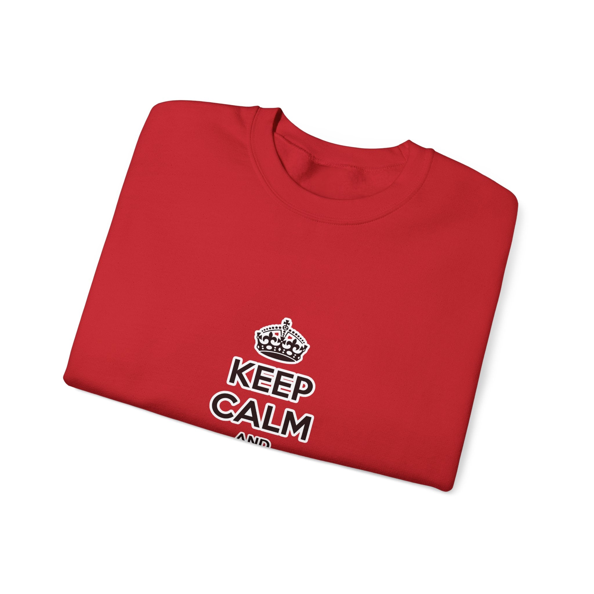 Keep Calm and Call a Nurse - Unisex Heavy Blend™ Crewneck Sweatshirt