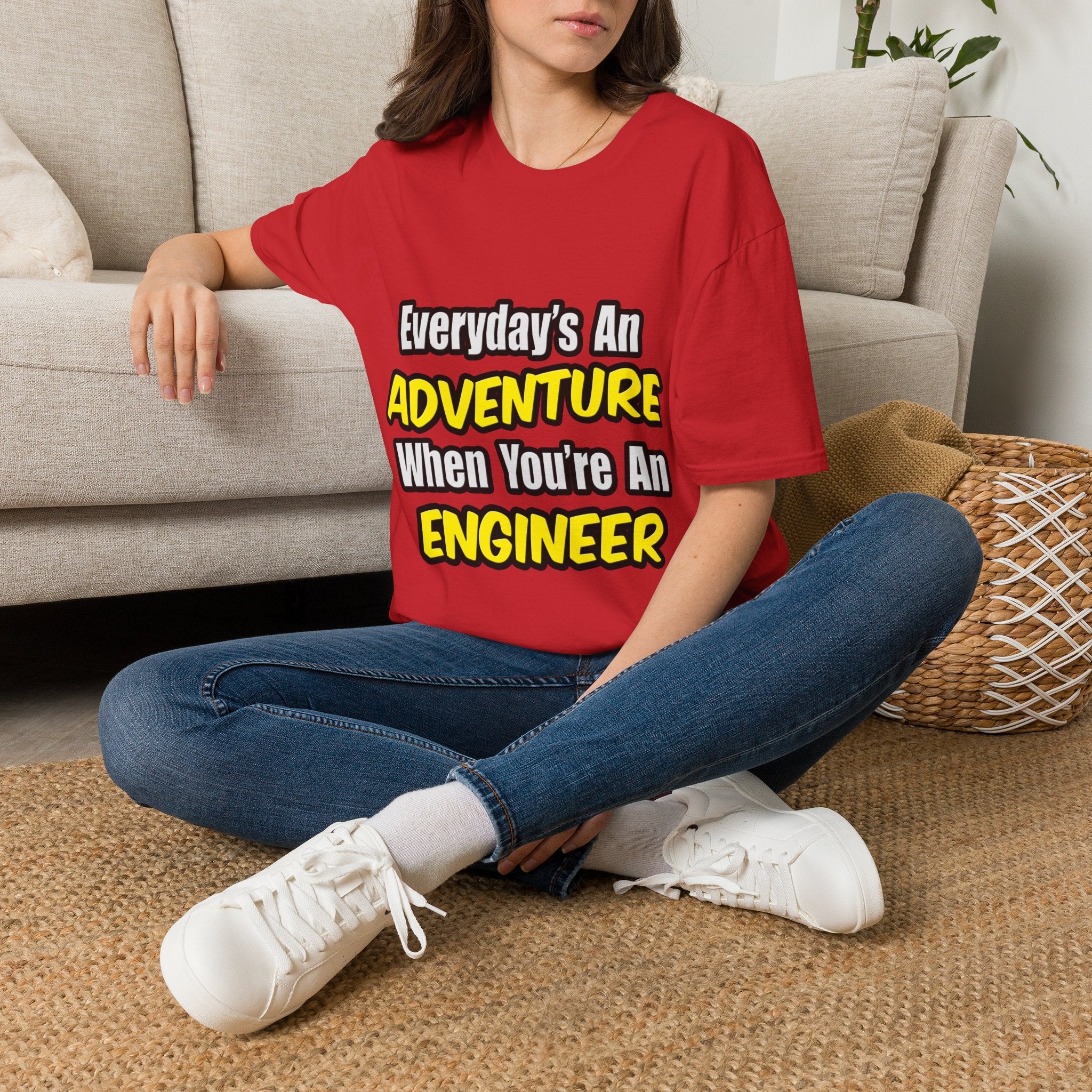 Everyday's An Adventure...Engineer - Unisex Softstyle T-Shirt