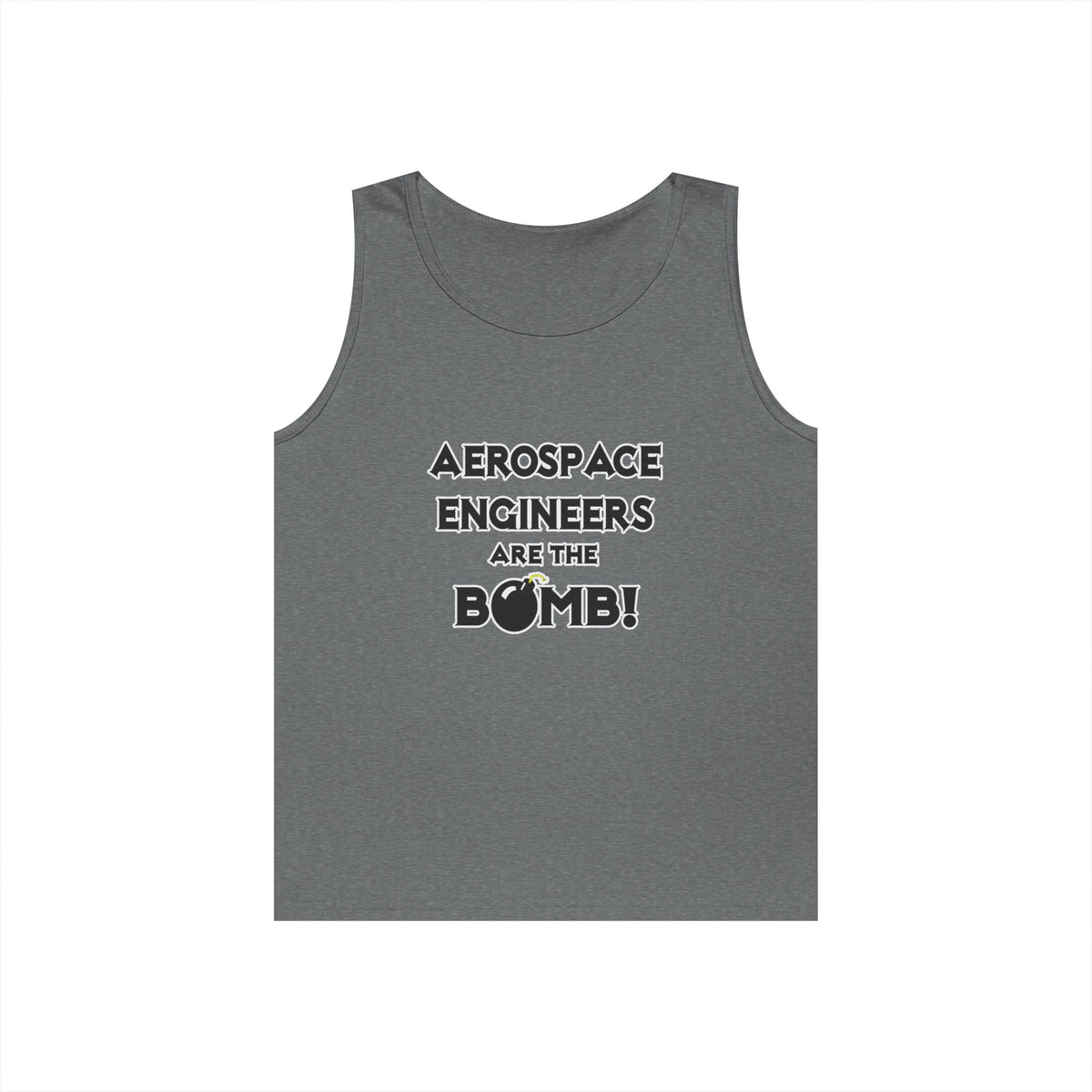 Aerospace Engineers Are The Bomb! - Unisex Heavy Cotton Tank Top