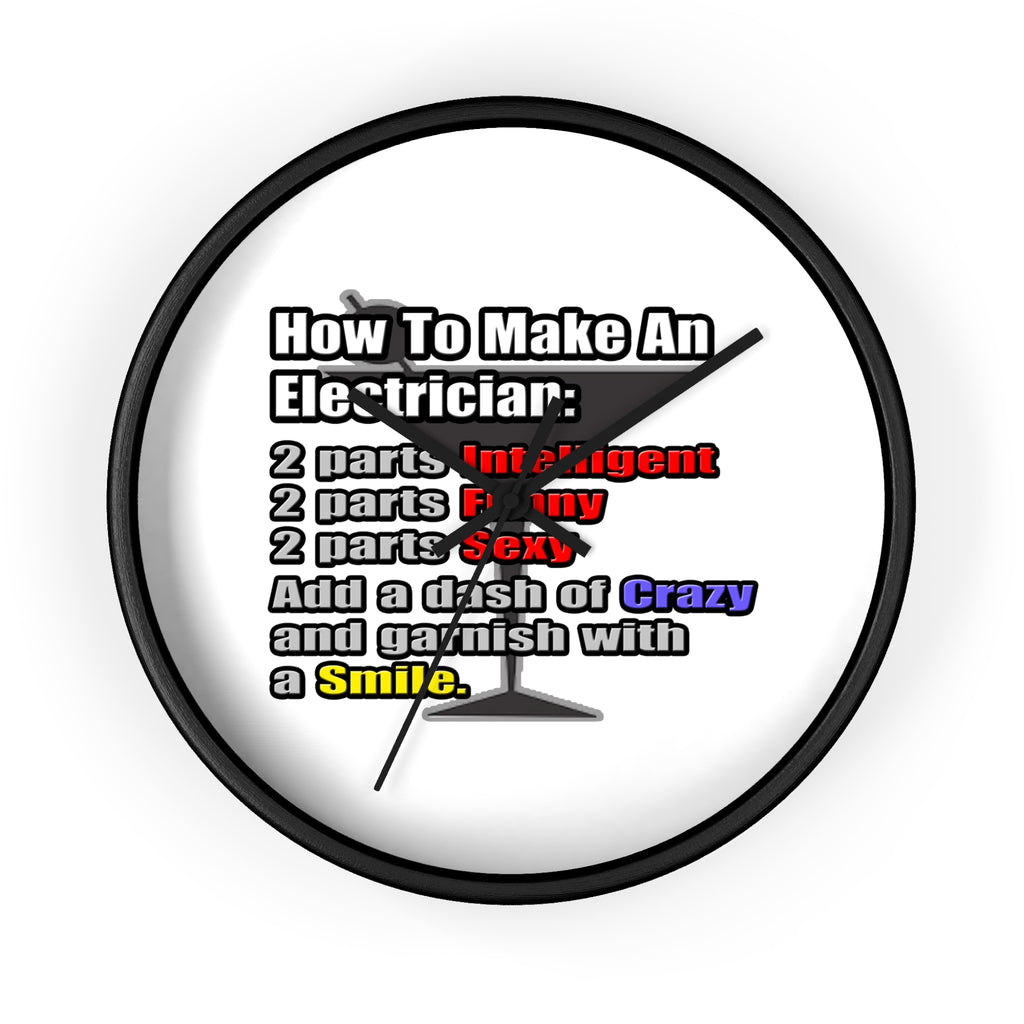 How To Make an Electrician - Wall Clock