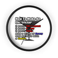 How To Make an Electrician - Wall Clock