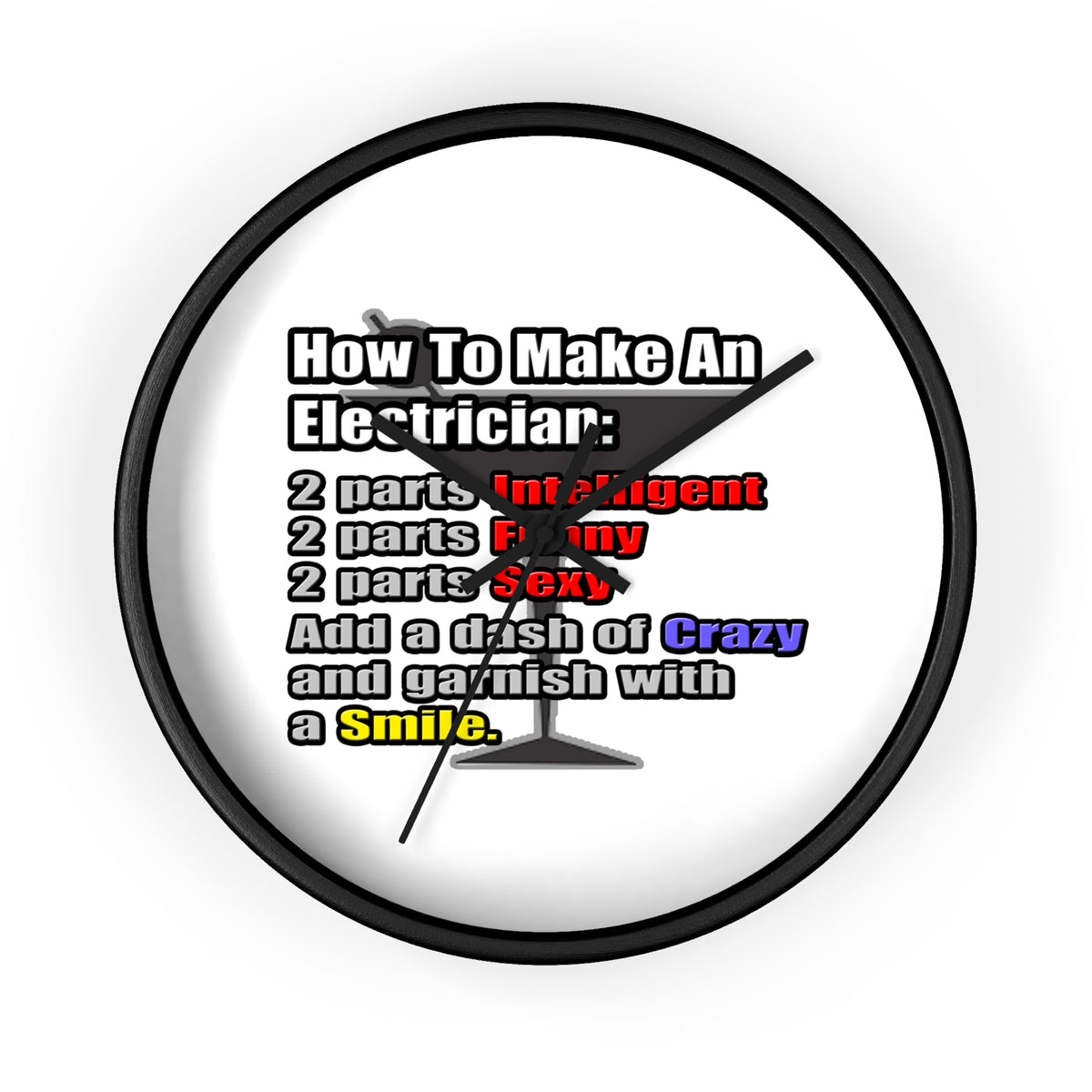 How To Make an Electrician - Wall Clock