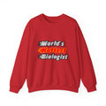 World's Hottest Biologist - Unisex Heavy Blend™ Crewneck Sweatshirt
