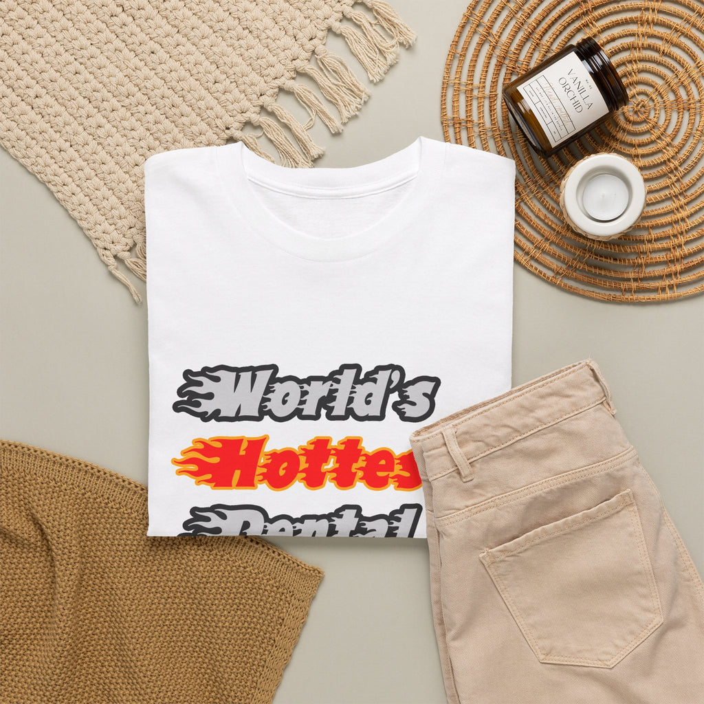 World's Hottest Dental Hygienist - Unisex Heavy Cotton Tee