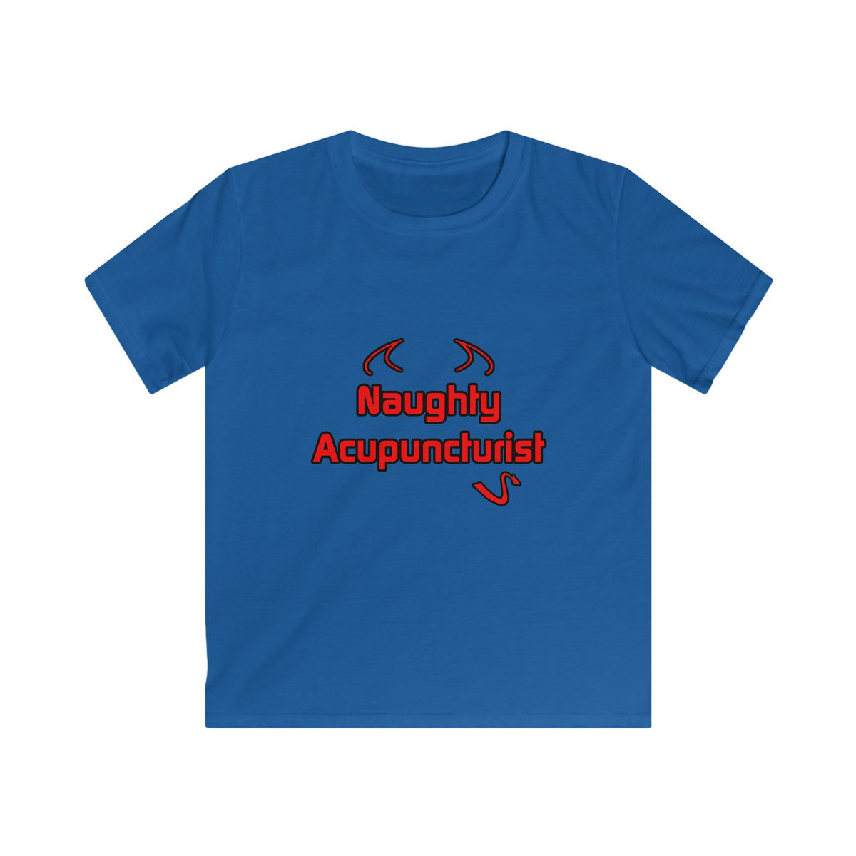 Naughty Acupuncturist - Kids Softstyle Tee