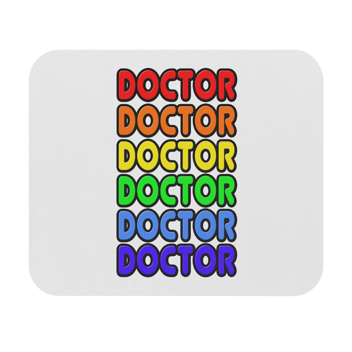 Rainbow Doctor - Mouse Pad (Rectangle)