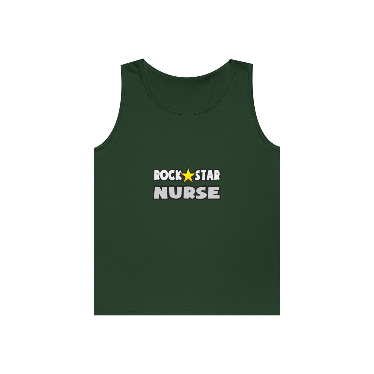 Rock Star Nurse (2) - Unisex Heavy Cotton Tank Top