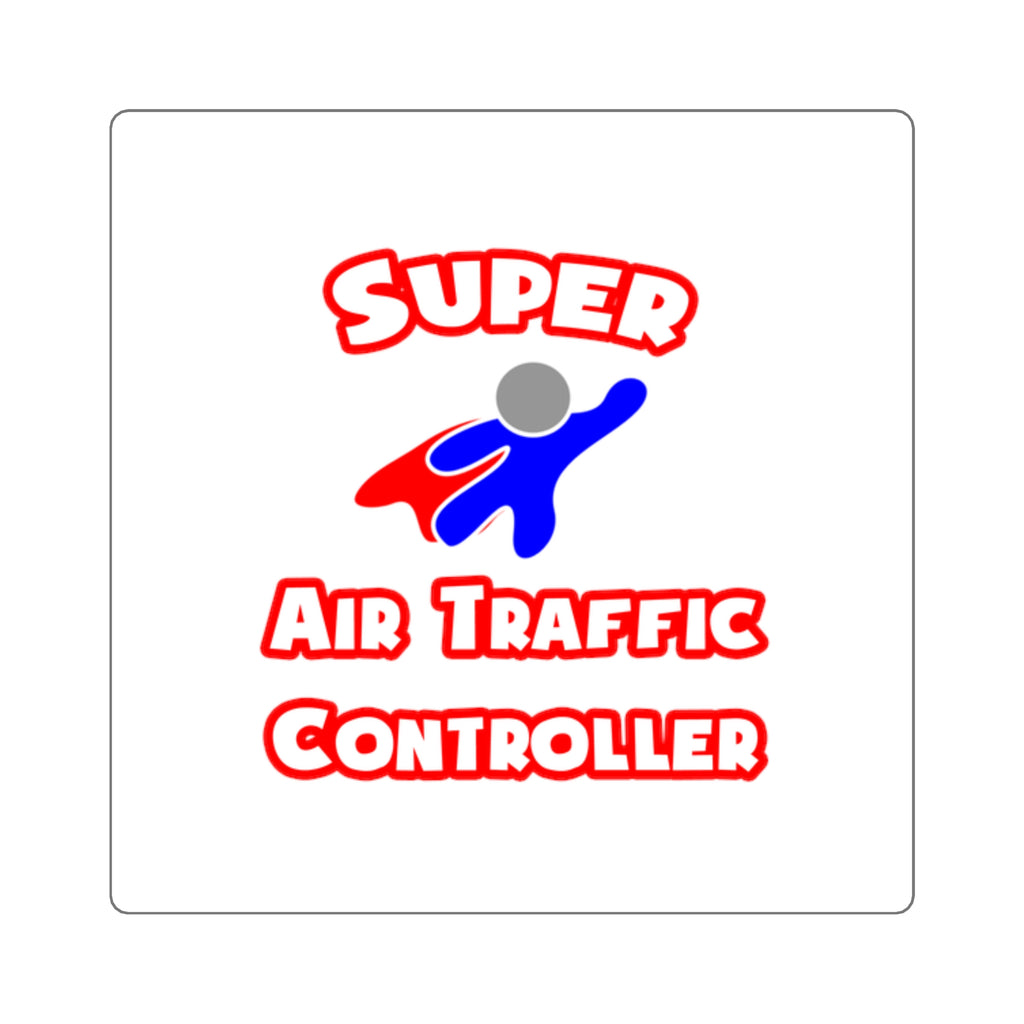 Super Air Traffic Controller - Square Stickers