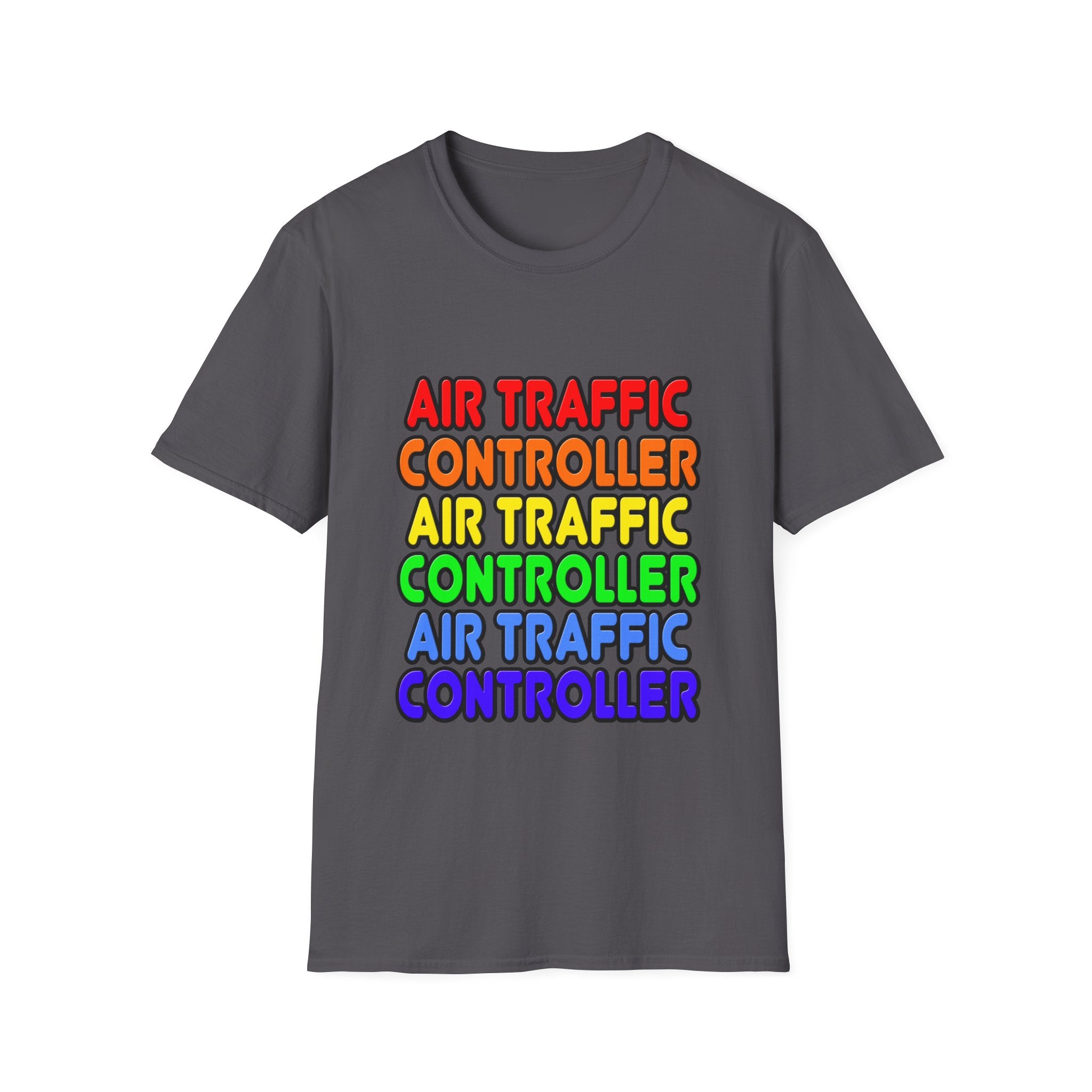 Rainbow Air Traffic Controller - Unisex Softstyle T-Shirt