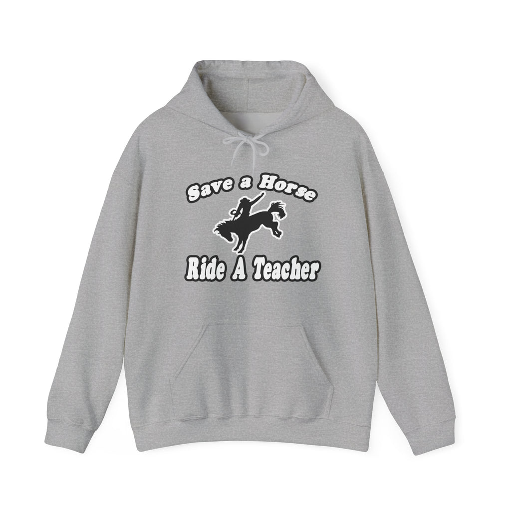 save horse ride teacher - Unisex Heavy Blend™ Hooded Sweatshirt