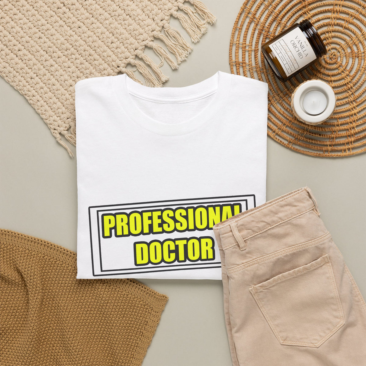 Professional Doctor...Don't Try This At Home - Unisex Heavy Cotton Tee