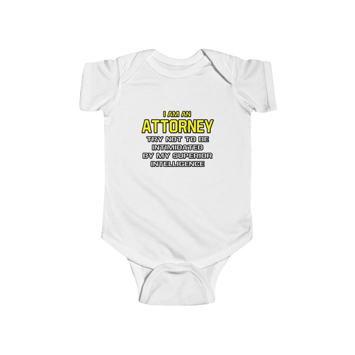 Attorney...Superior Intelligence - Infant Fine Jersey Bodysuit