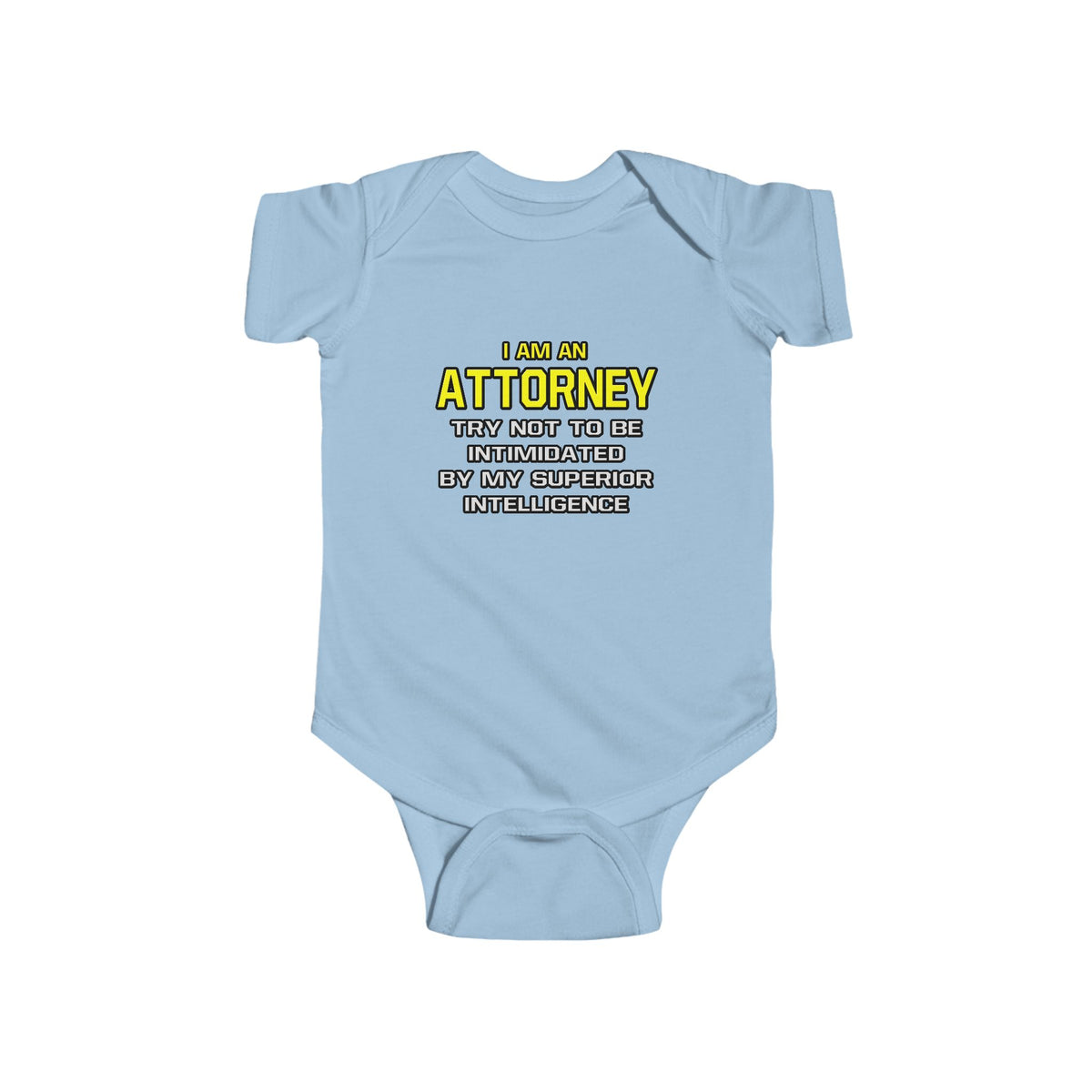 Attorney...Superior Intelligence - Infant Fine Jersey Bodysuit