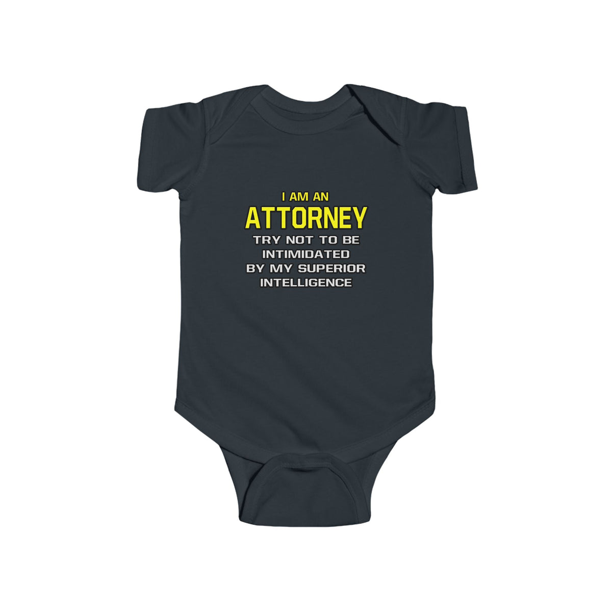 Attorney...Superior Intelligence - Infant Fine Jersey Bodysuit