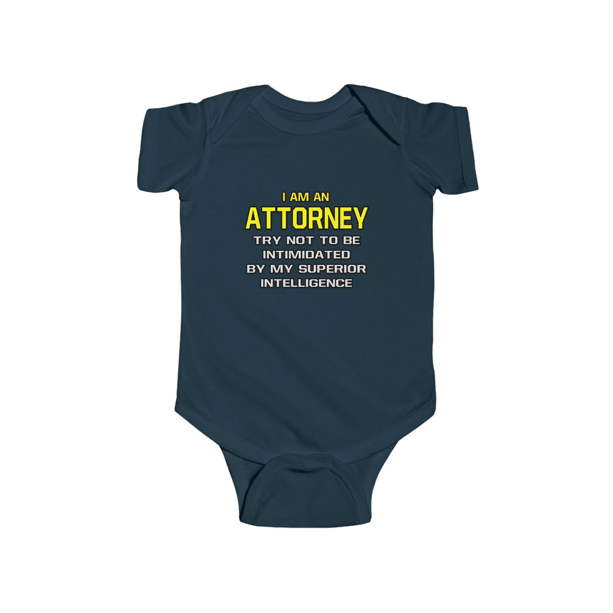 Attorney...Superior Intelligence - Infant Fine Jersey Bodysuit