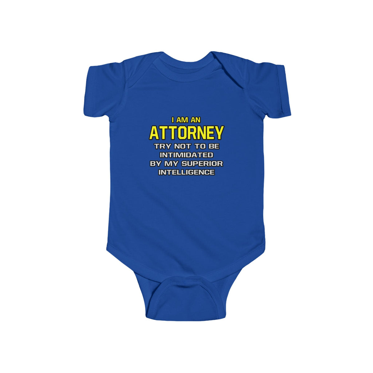Attorney...Superior Intelligence - Infant Fine Jersey Bodysuit