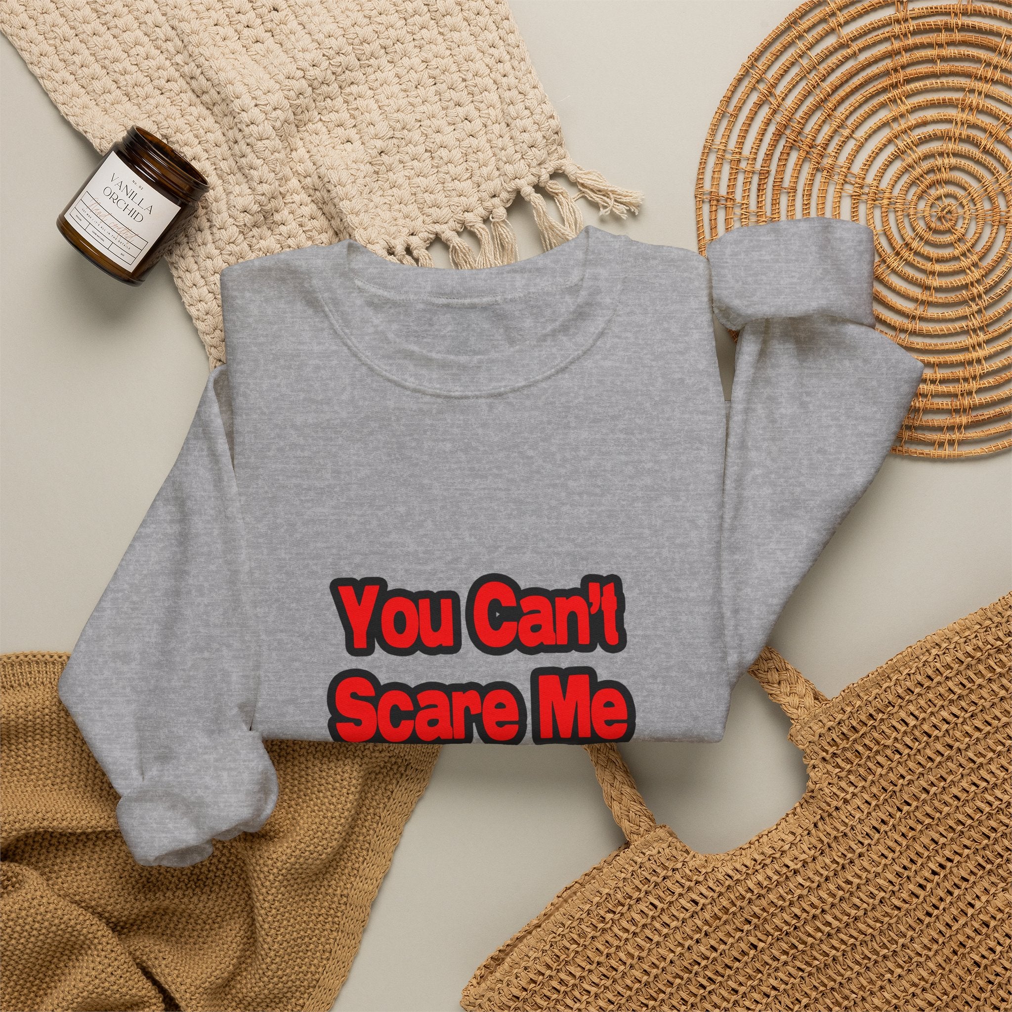You Can't Scare Me...Anesthesiologist - Unisex Heavy Blend™ Crewneck Sweatshirt