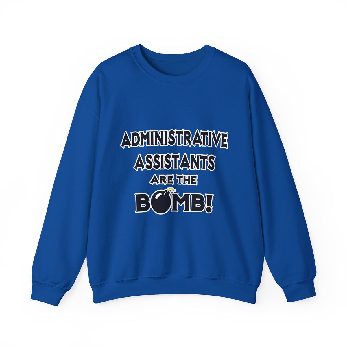 Administrative Assistants Are The Bomb! (2) - Unisex Heavy Blend™ Crewneck Sweatshirt