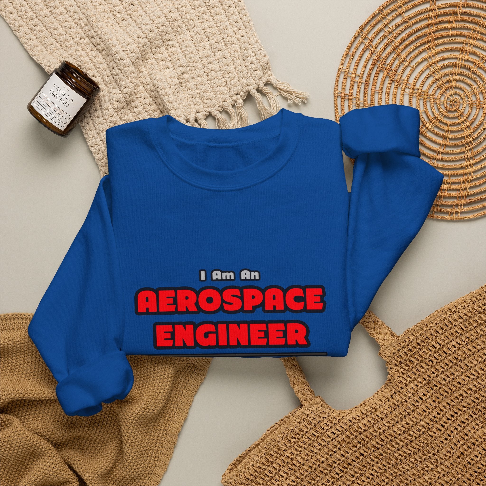Aerospace Engineer...Work My Magic - Unisex Heavy Blend™ Crewneck Sweatshirt