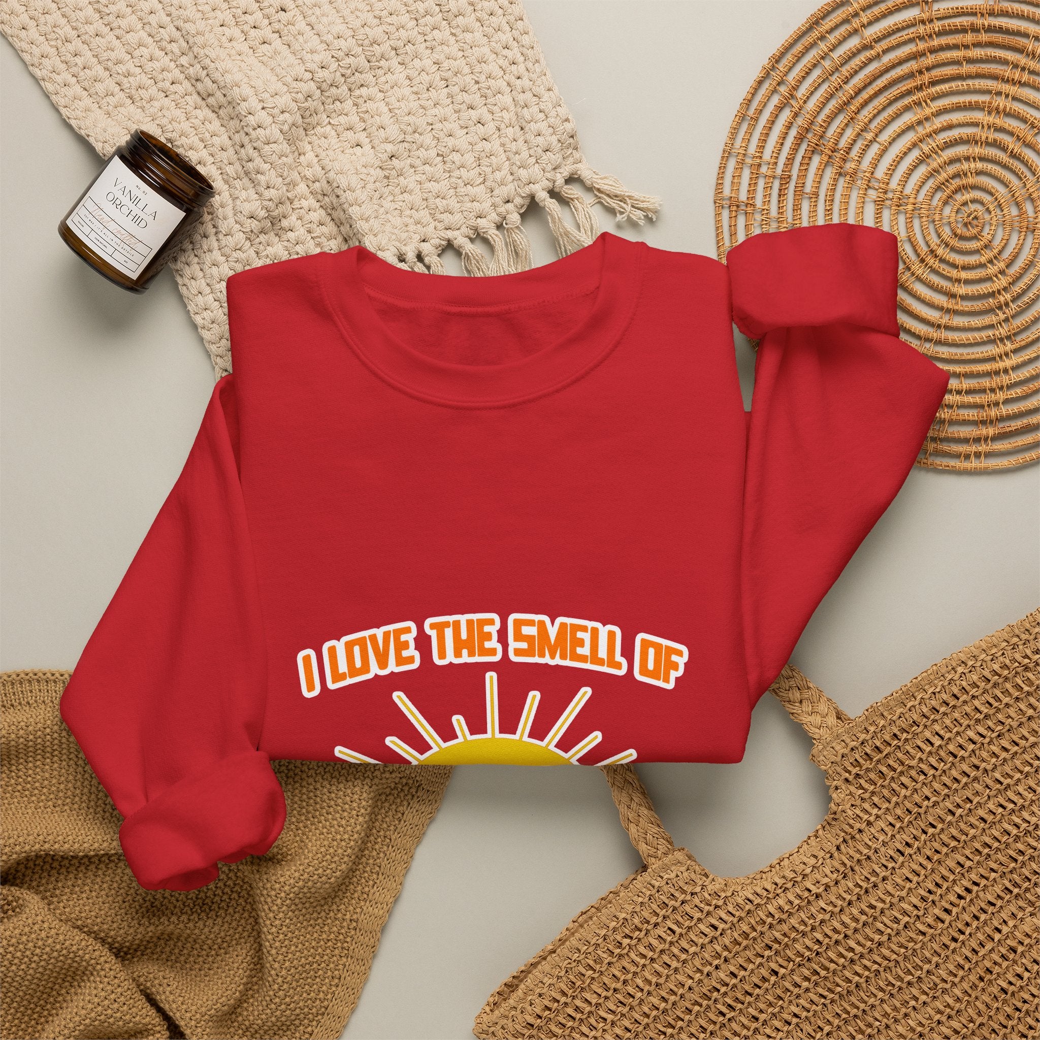 Smell of Risk Analysis in the Morning - Unisex Heavy Blend™ Crewneck Sweatshirt