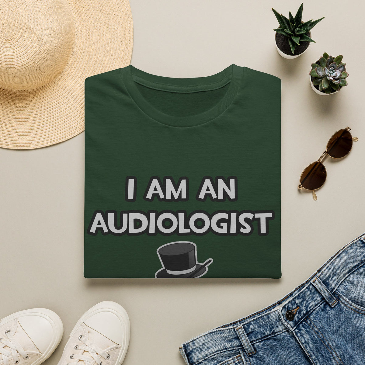 I Am An Audiologist ... Not A Magician - Unisex Softstyle T-Shirt