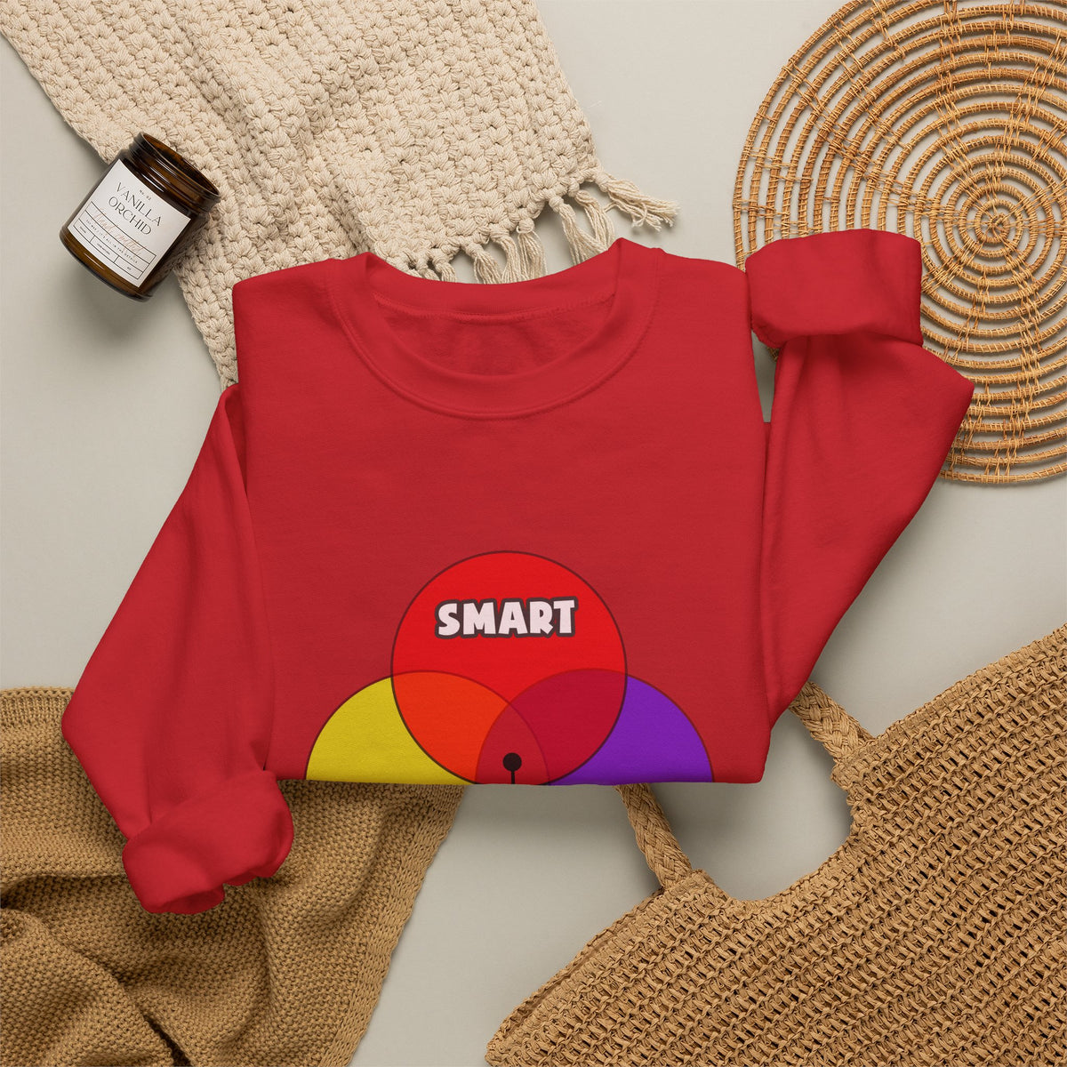Venn Diagram .. Doctors - Unisex Heavy Blend™ Crewneck Sweatshirt