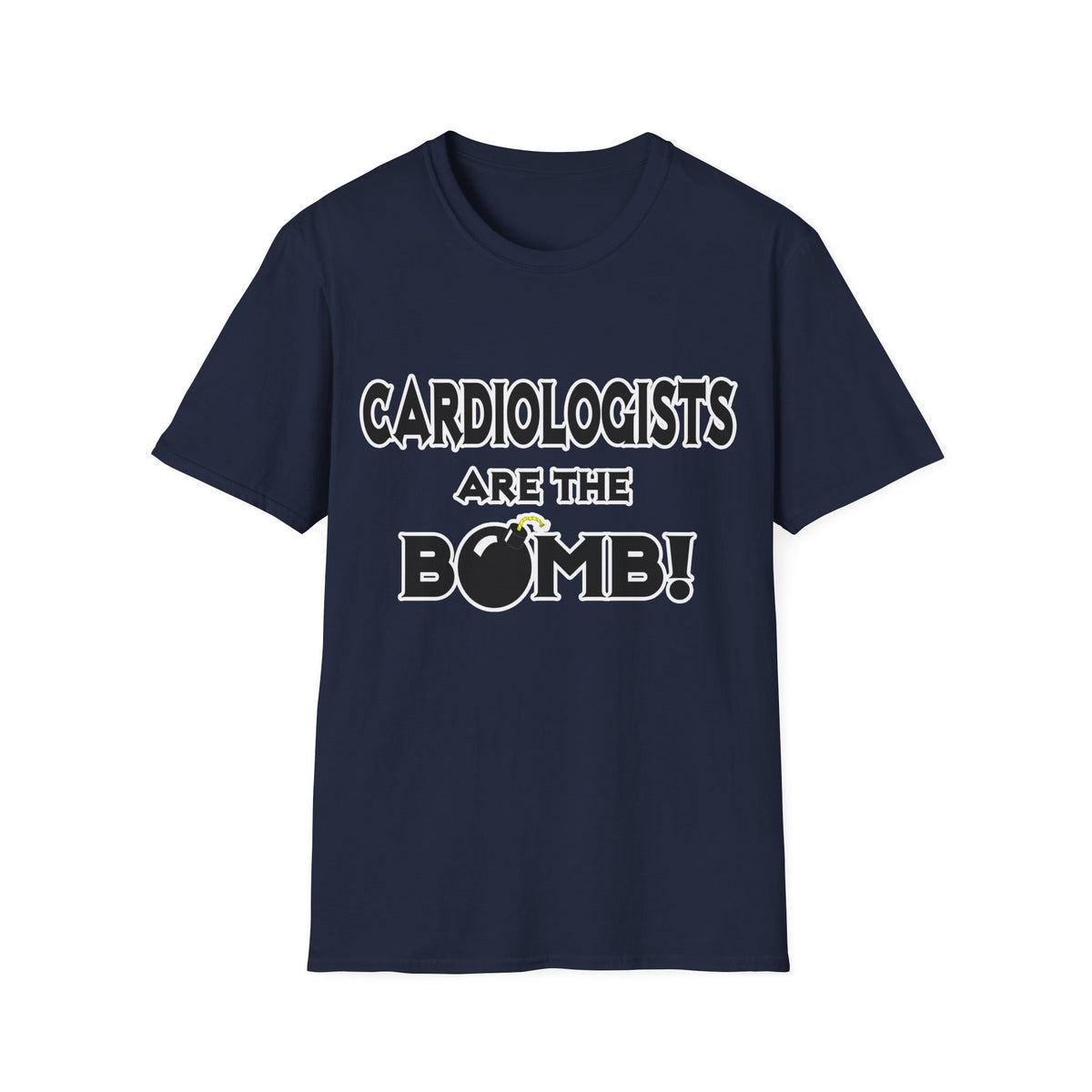 Cardiologists Are The Bomb! - Unisex Softstyle T-Shirt