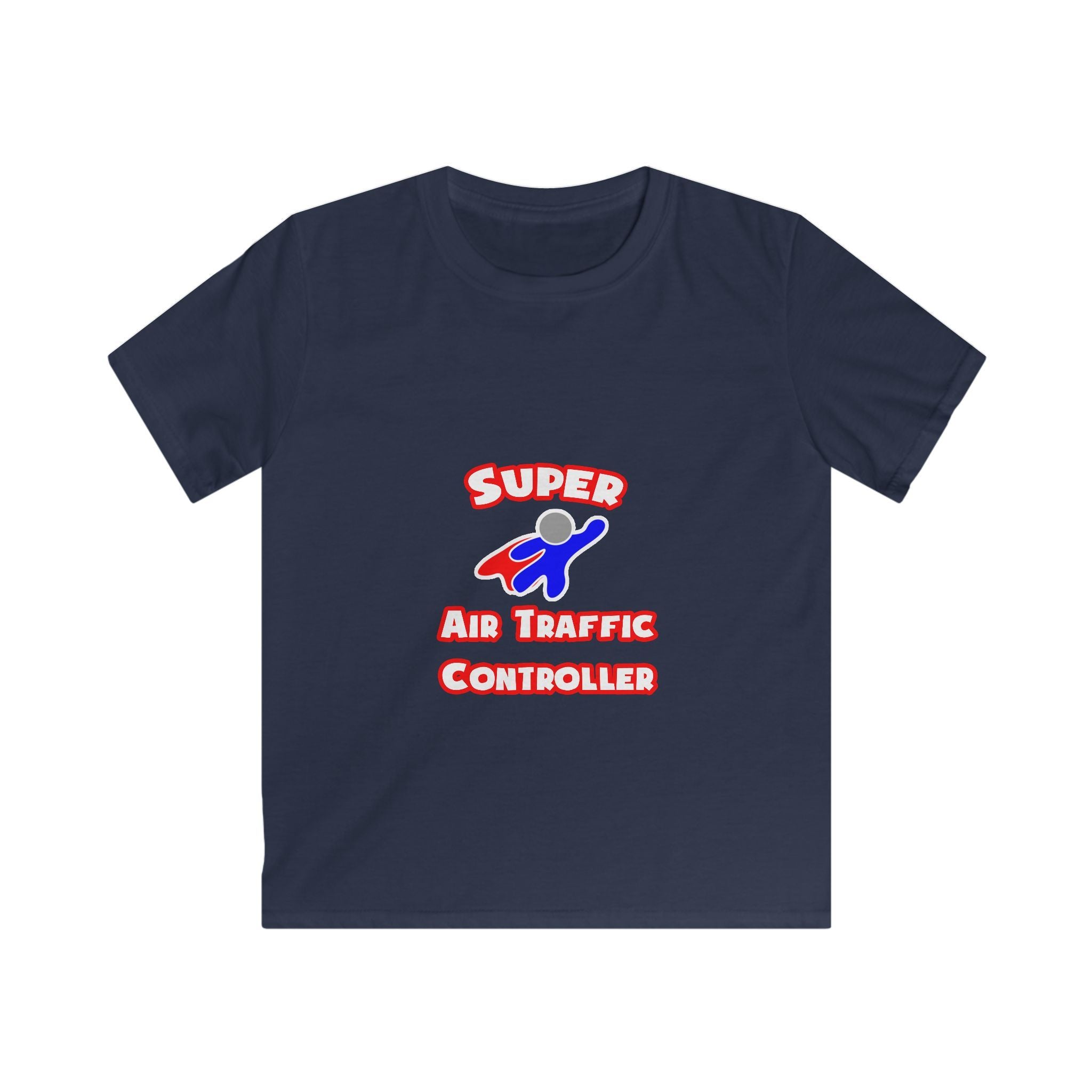 Super Air Traffic Controller - Kids Softstyle Tee