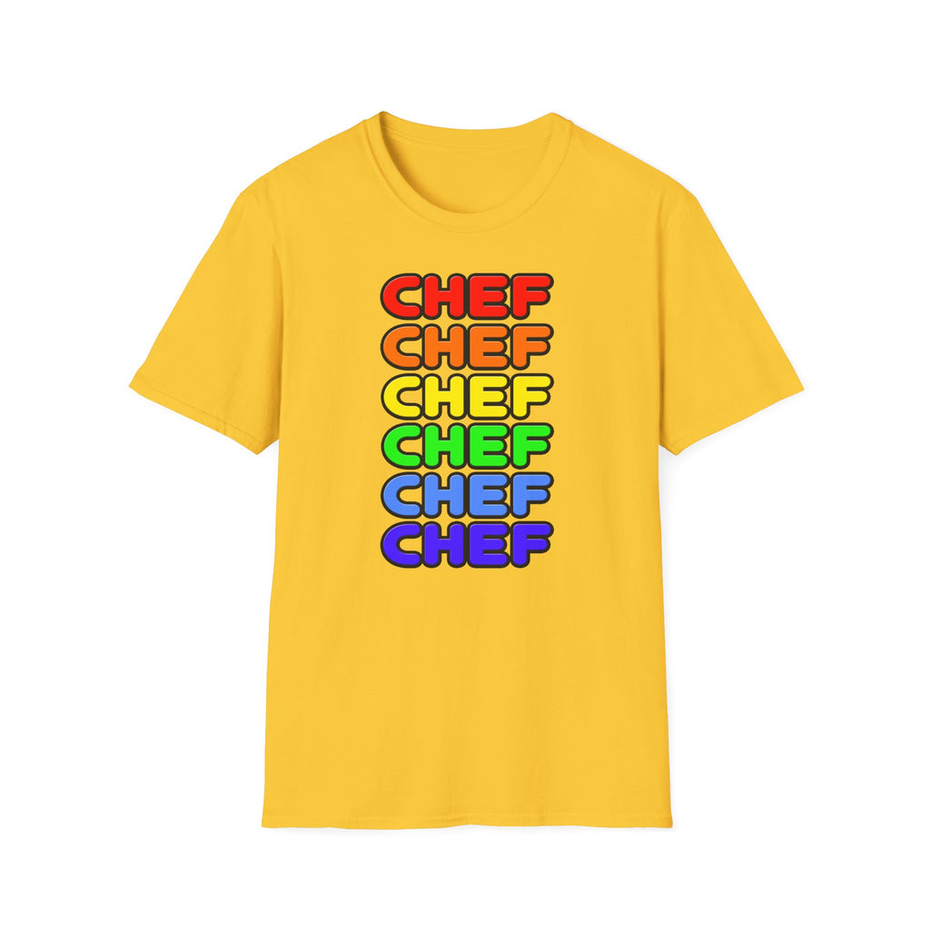 Rainbow Chef - Unisex Softstyle T-Shirt