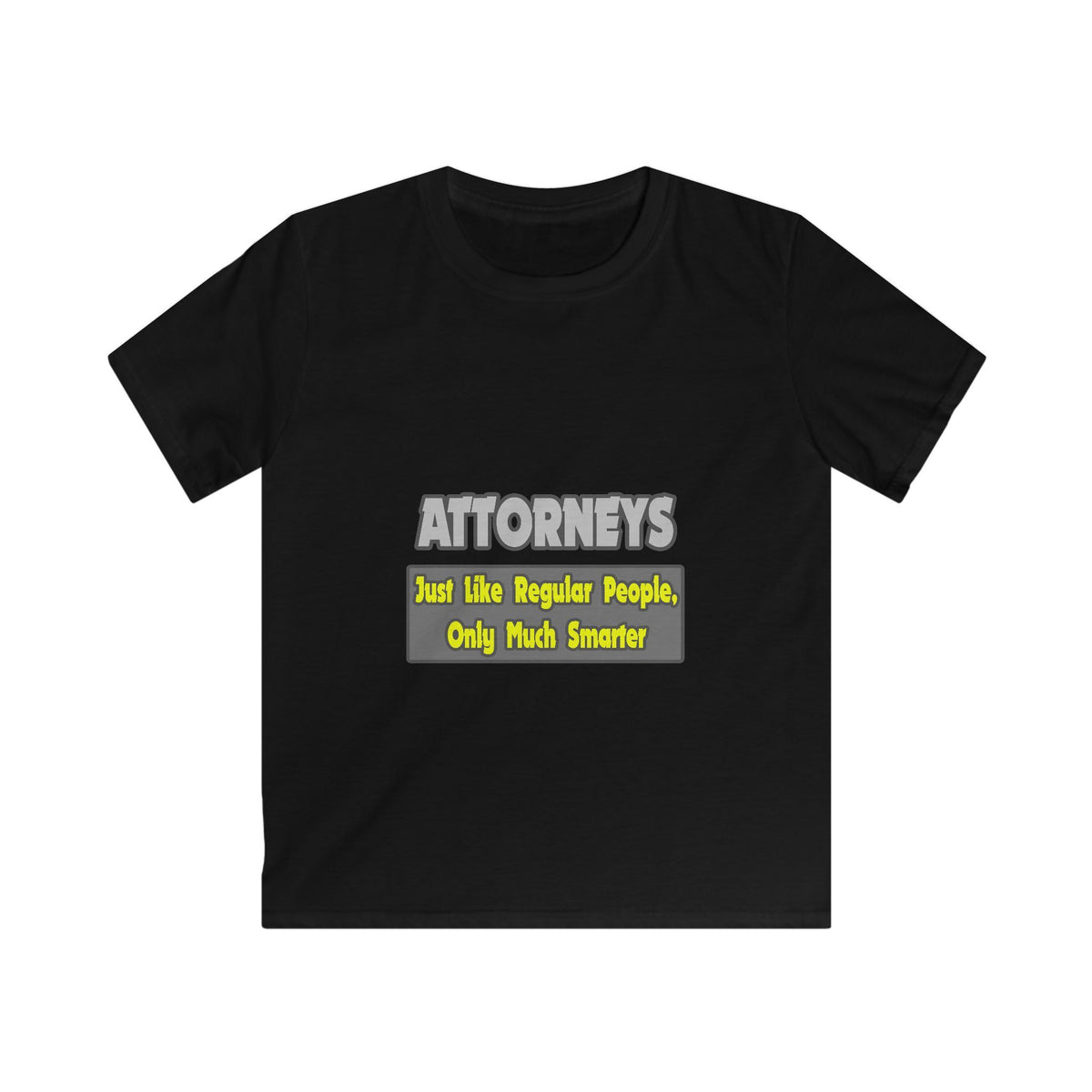 Attorneys...Smarter - Kids Softstyle Tee