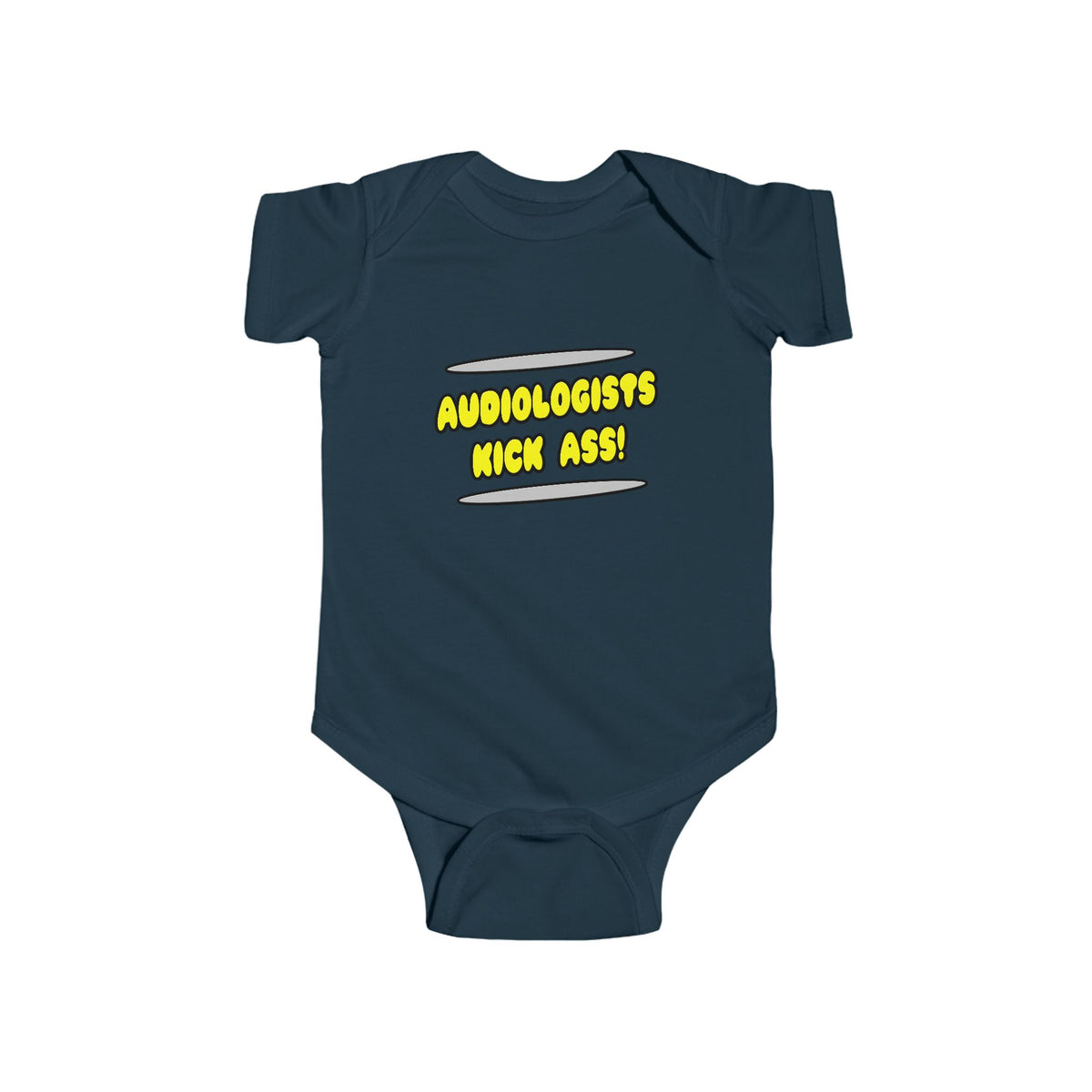 Audiologists Kick Ass! - Infant Fine Jersey Bodysuit