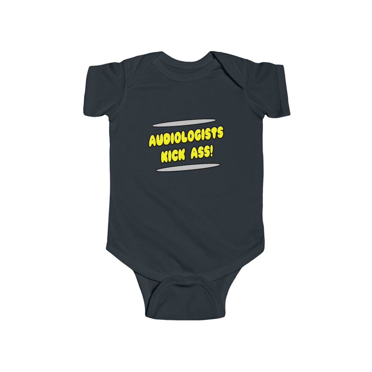 Audiologists Kick Ass! - Infant Fine Jersey Bodysuit