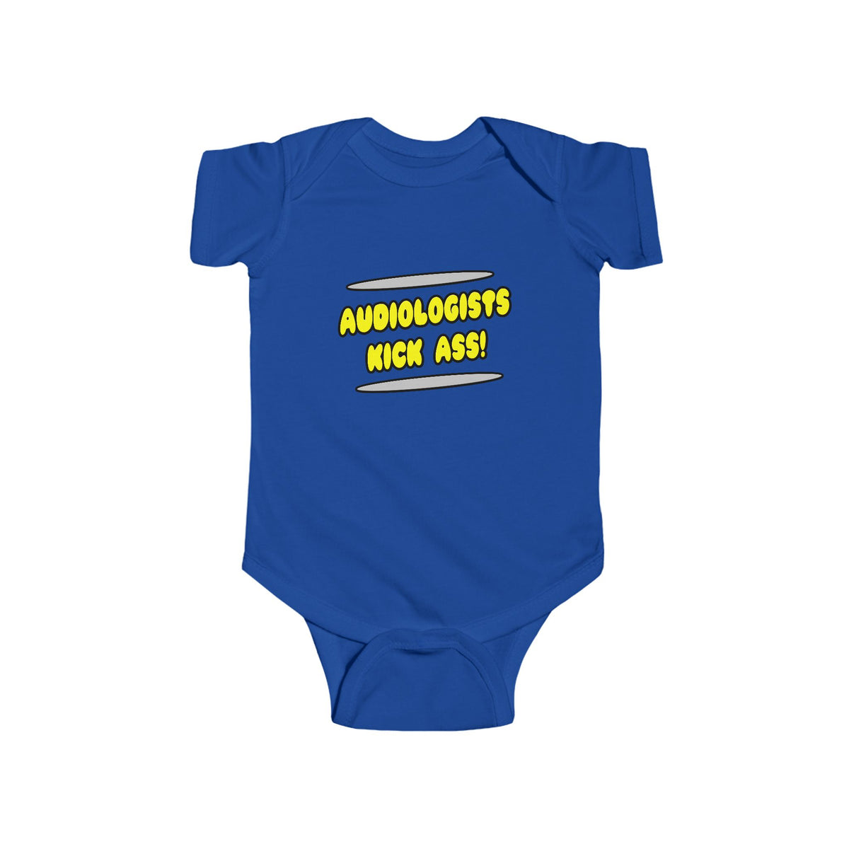 Audiologists Kick Ass! - Infant Fine Jersey Bodysuit