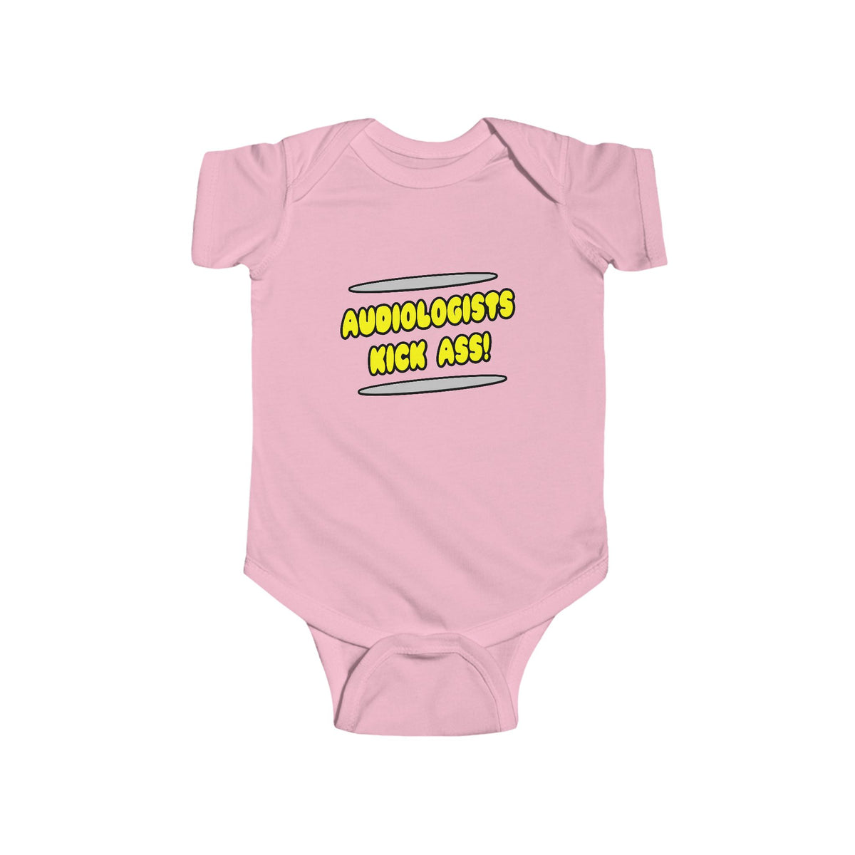 Audiologists Kick Ass! - Infant Fine Jersey Bodysuit