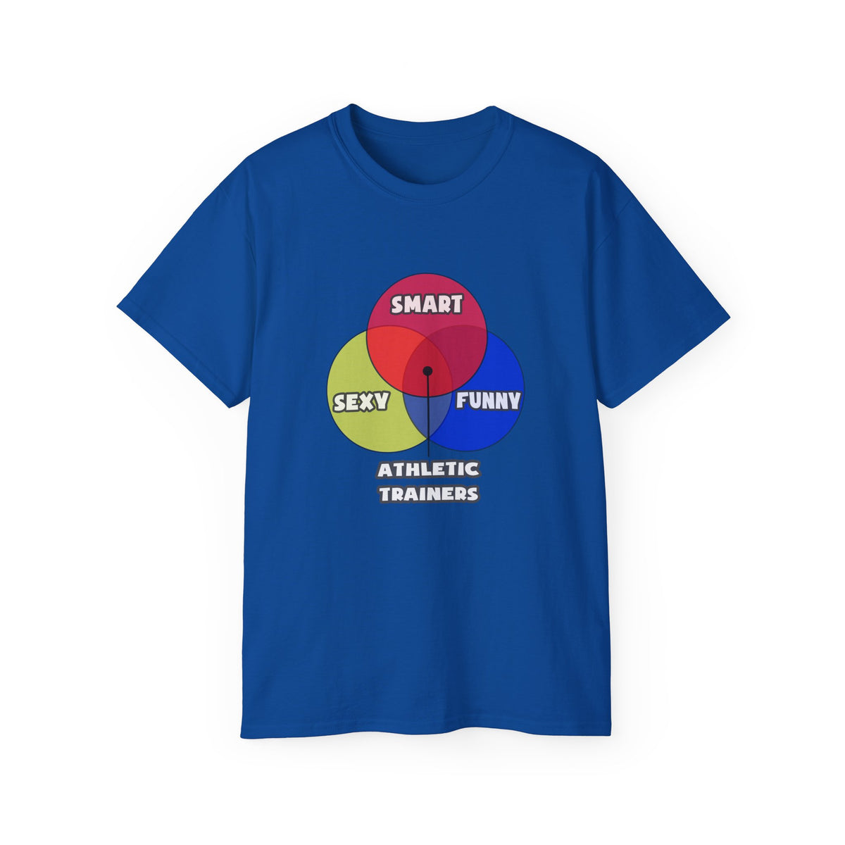 Venn Diagram .. Athletic Trainers - Unisex Ultra Cotton Tee