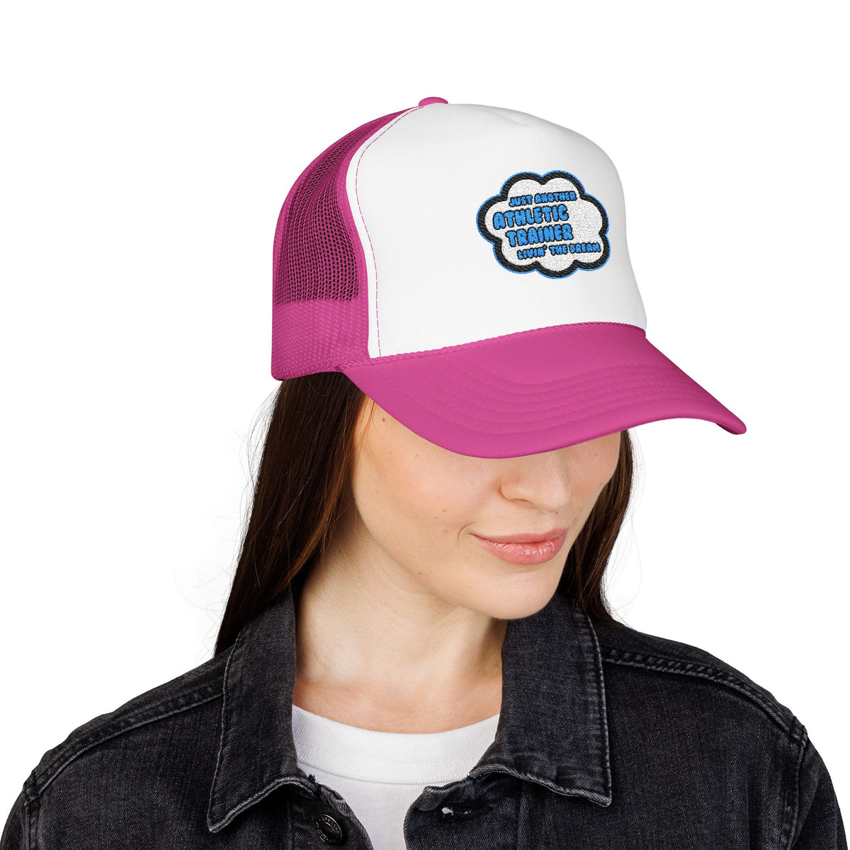 Athletic Trainer .. Livin' The Dream - Foam Trucker Hat