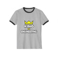 King of Engineering - Unisex Cotton Ringer T-Shirt