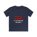 Funny Aerospace Engineer Shirts and Gifts - Kids Softstyle Tee