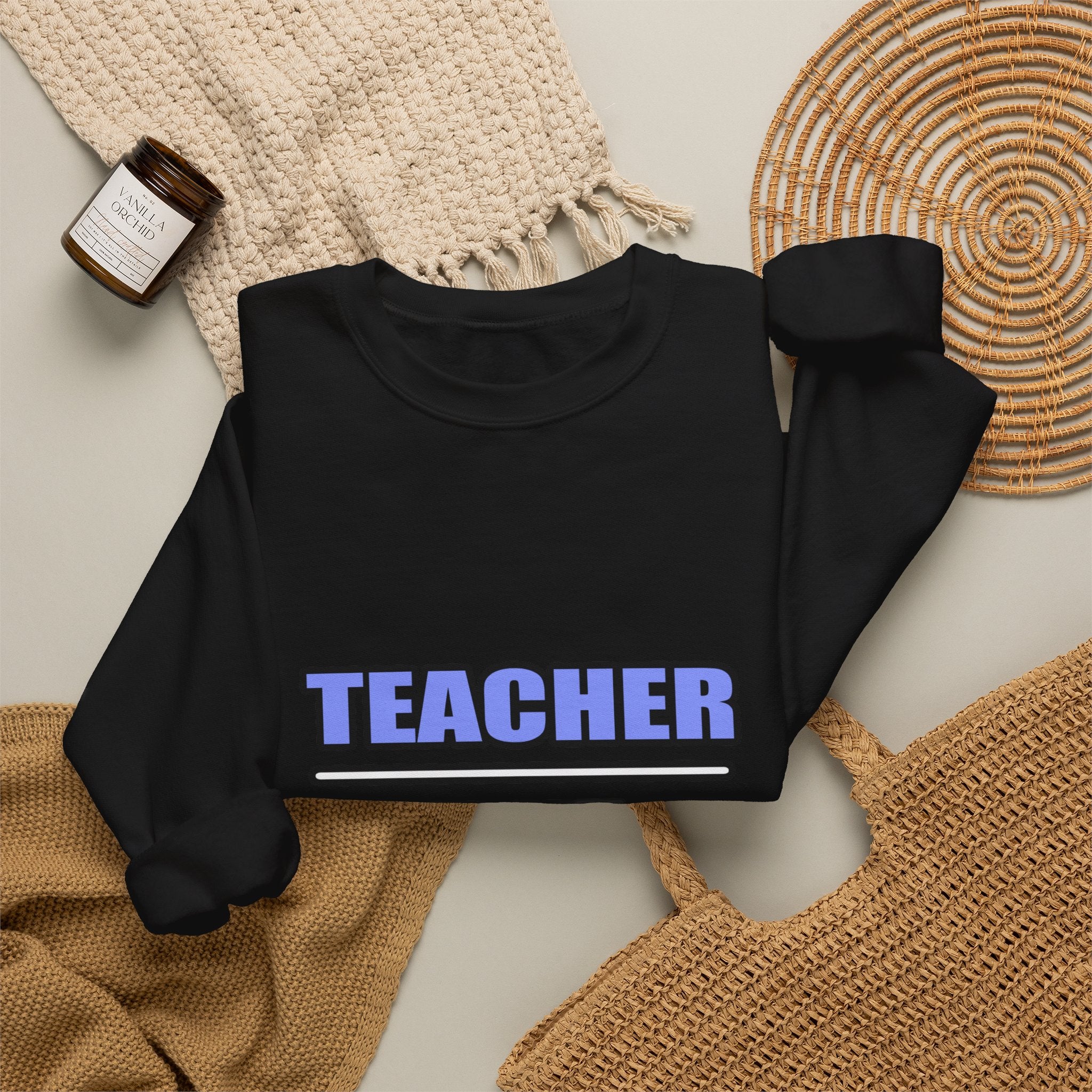 Teacher...Will Work For Beer - Unisex Heavy Blend™ Crewneck Sweatshirt
