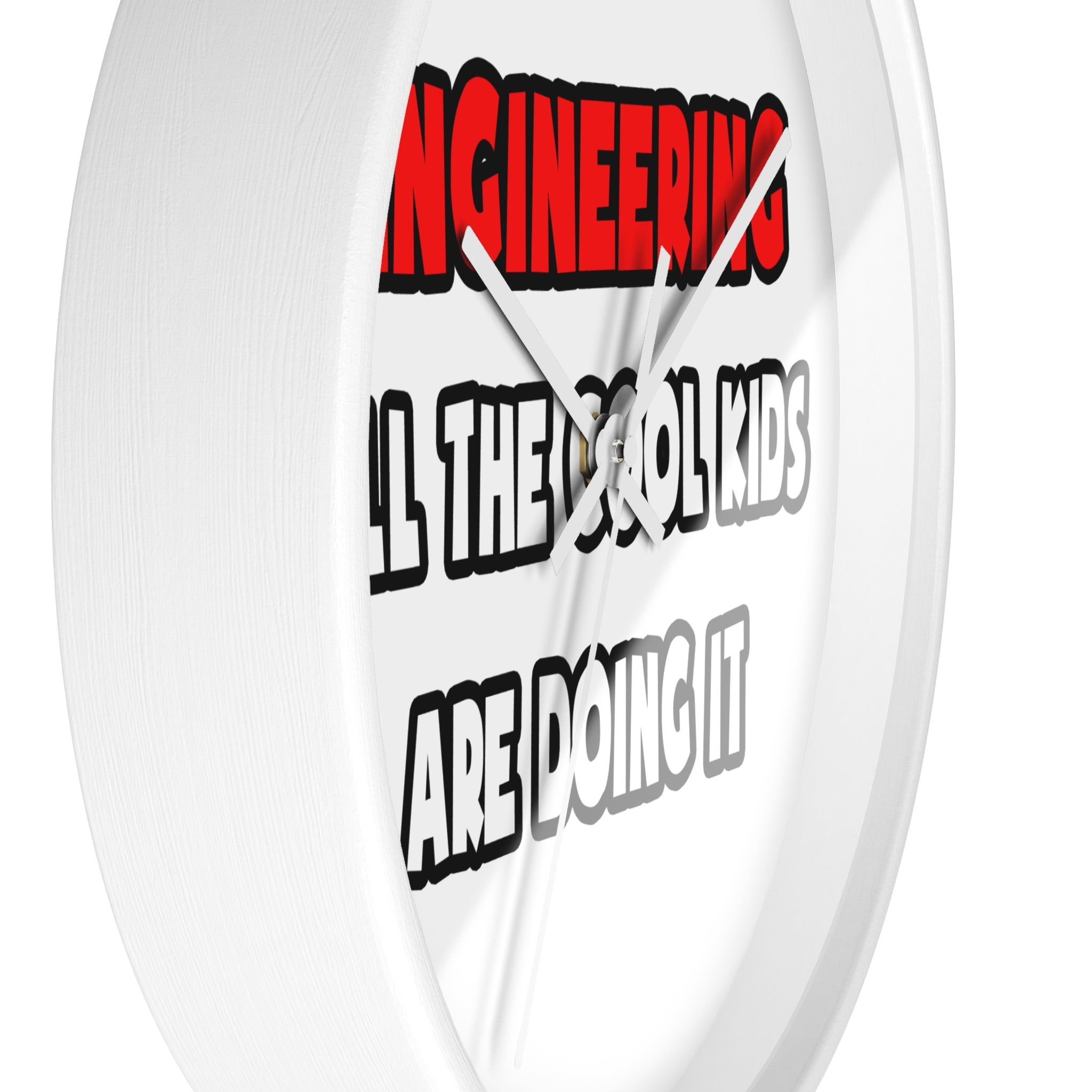 Funny Engineer Shirts and Gifts - Wall Clock