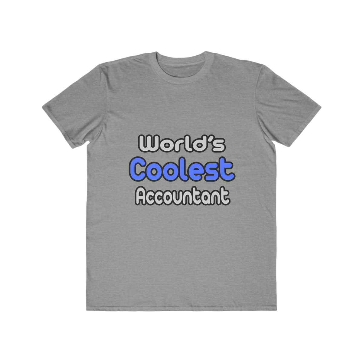 World's Coolest Accountant - Men's Lightweight Fashion Tee