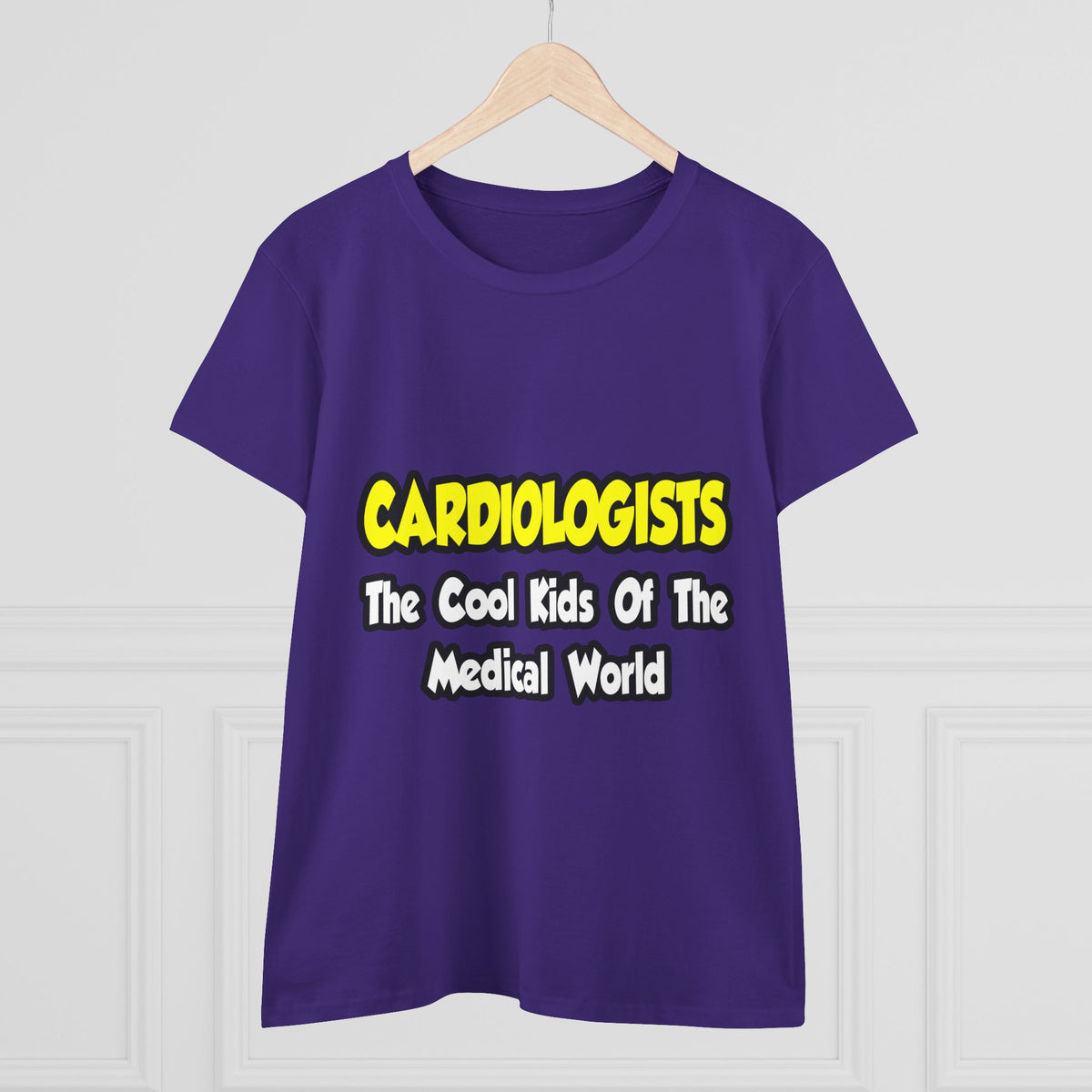 Cardiologists...Cool Kids of Medical World - Women's Midweight Cotton Tee
