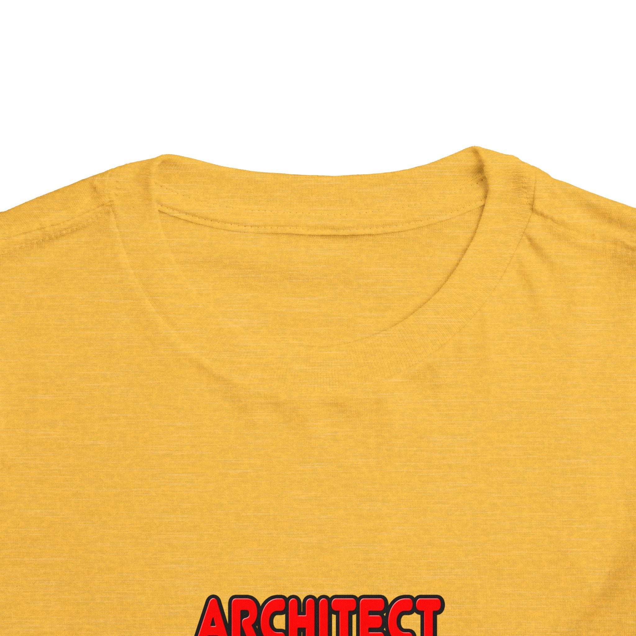 Rainbow Architect - Toddler Short Sleeve Tee