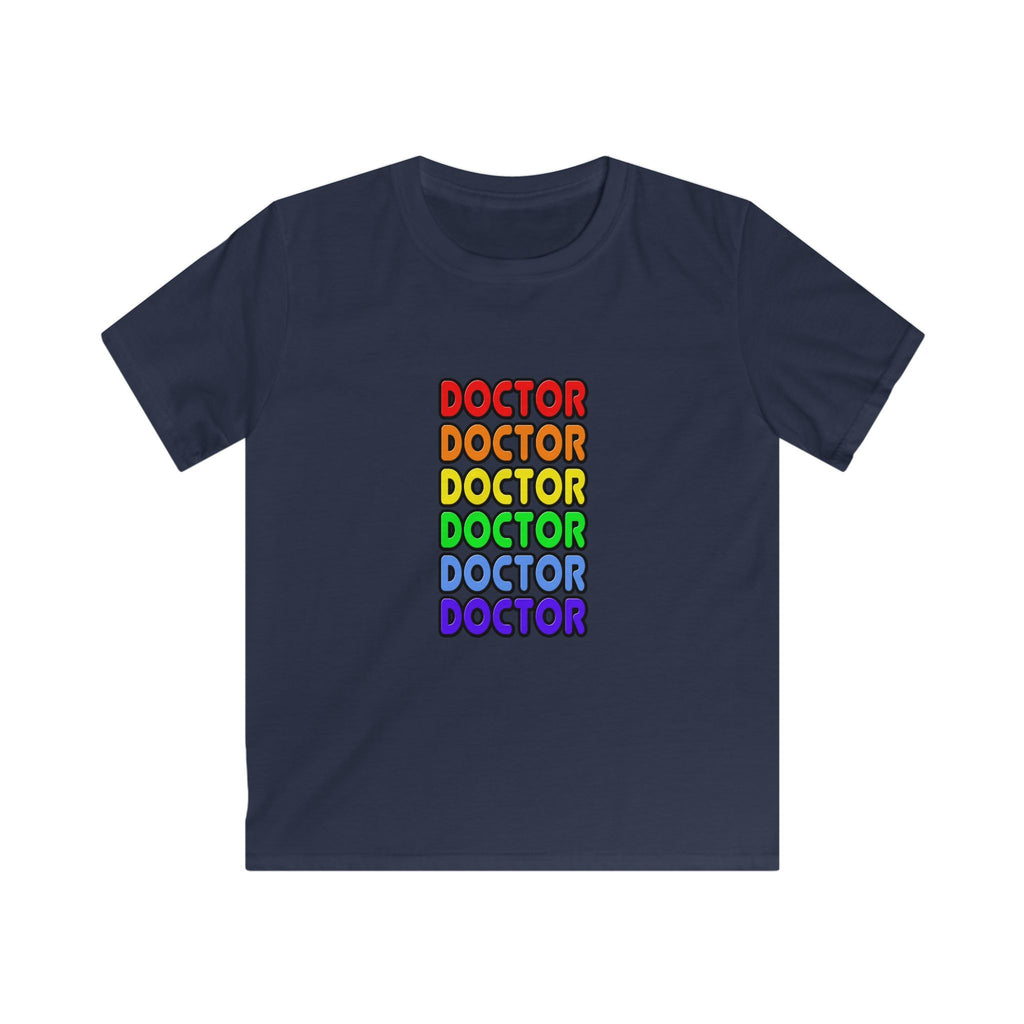 Rainbow Doctor - Kids Softstyle Tee