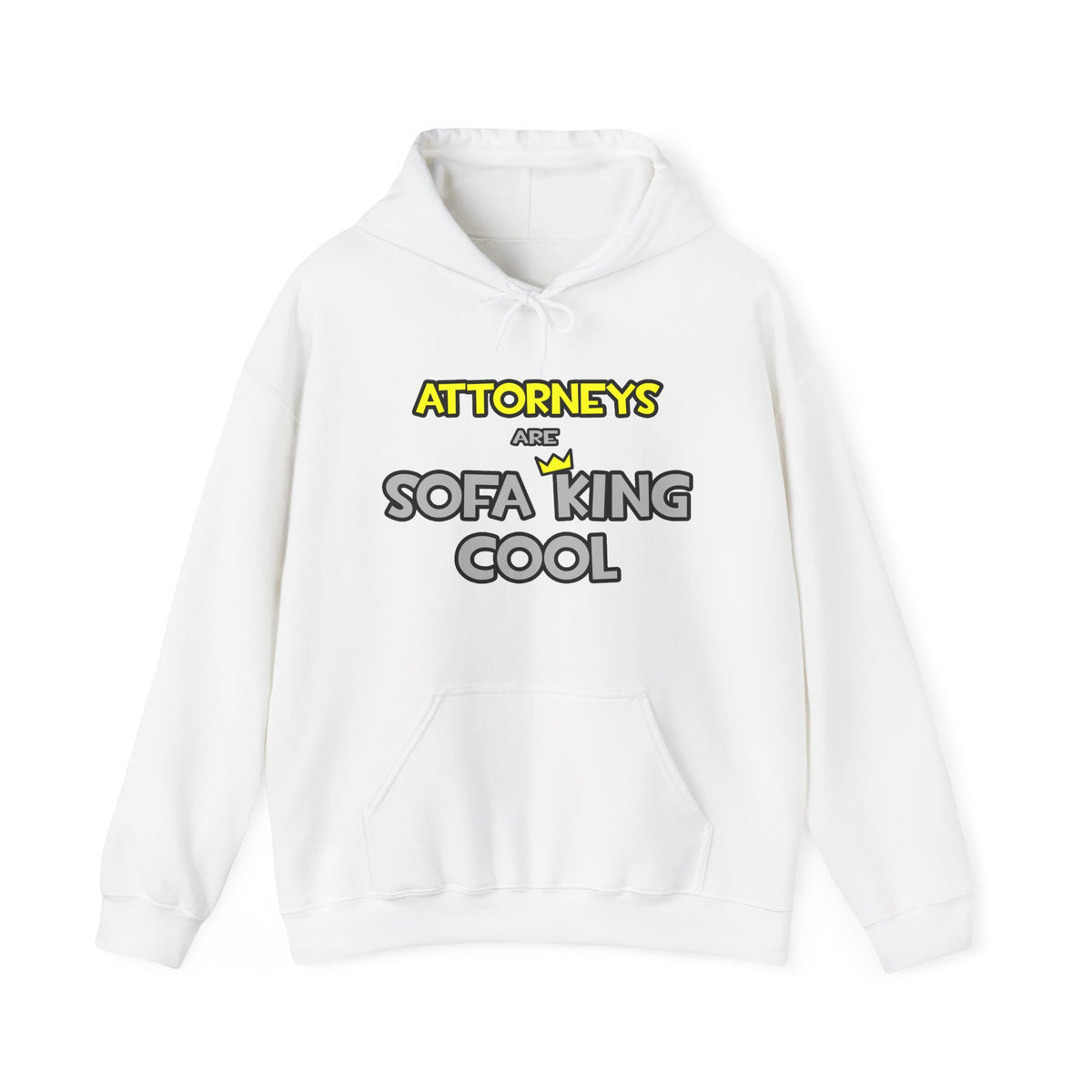 Attorneys Are Sofa King Cool - Unisex Heavy Blend™ Hooded Sweatshirt